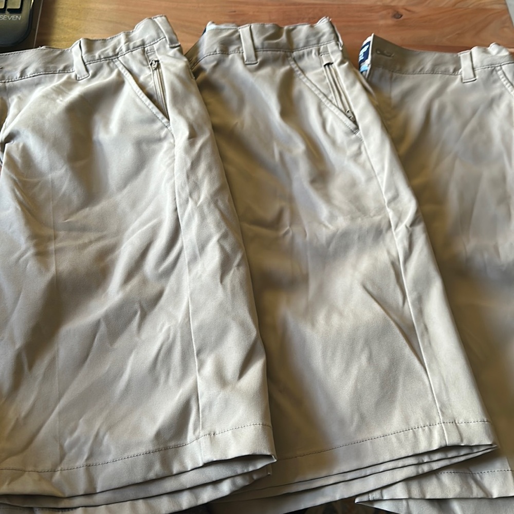 Lands end dry wick uniform shorts - boys